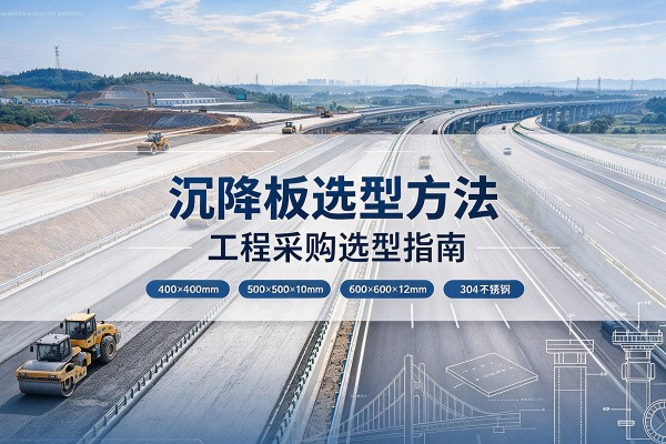 方城沉降板选择方法
