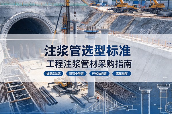 方城注浆管选型标准