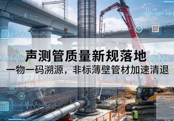 方城声测管质量新规落地，一物一码溯源，非标薄壁管材加速清退